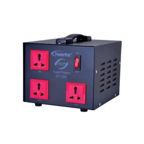 1500W Heavy Duty Step Up & Down Voltage Converter Transformer 110V / 220V Voltage Regulator (ST1500)