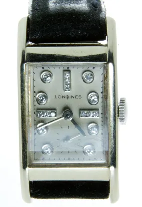 1940s Longines Diamond Dial Watch