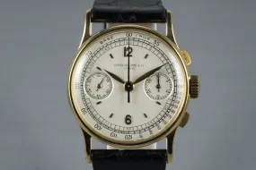 1950’s 18K YG Patek Philippe 130 Chronograph