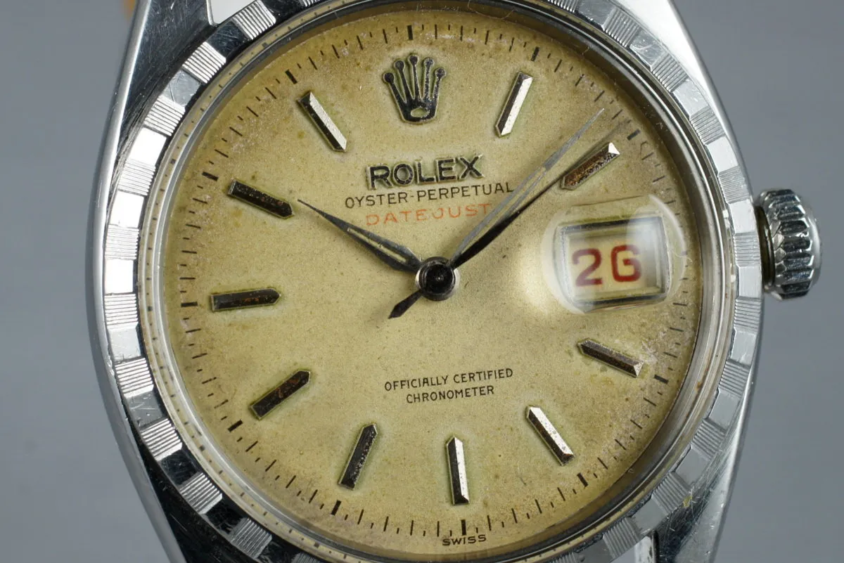 1956 Rolex Datejust 6305 2 with Tropical Dial