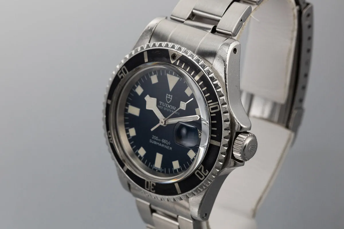 1968 Tudor Snowflake Submariner 7021/0 Blue Confetti Dial