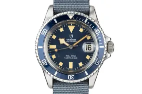 1968 Tudor Snowflake Submariner 7021/0 Blue