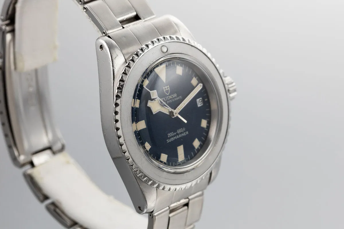 1968 Tudor Submariner "Snowflake" 7021/0. Blue Dial with Ghost Bezel