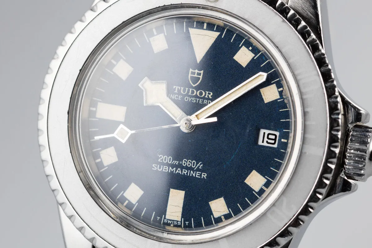 1968 Tudor Submariner "Snowflake" 7021/0. Blue Dial with Ghost Bezel