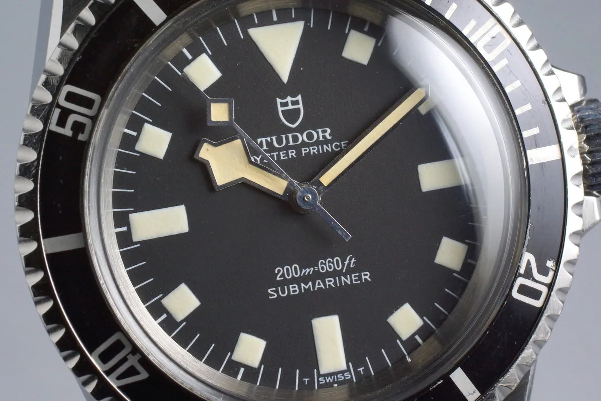 1972 Tudor Submariner 7016/0 Black Snowflake