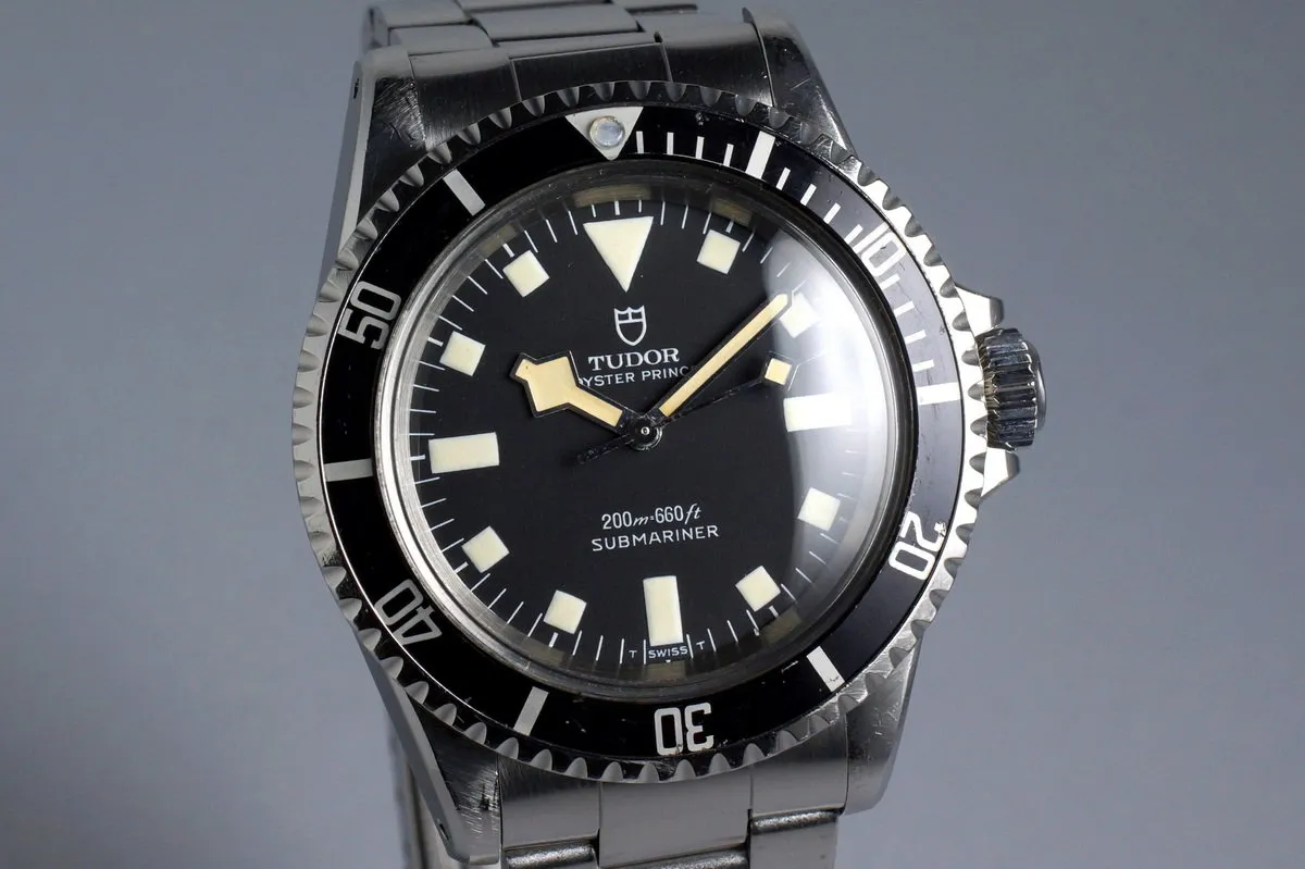 1972 Tudor Submariner 7016/0 Black Snowflake