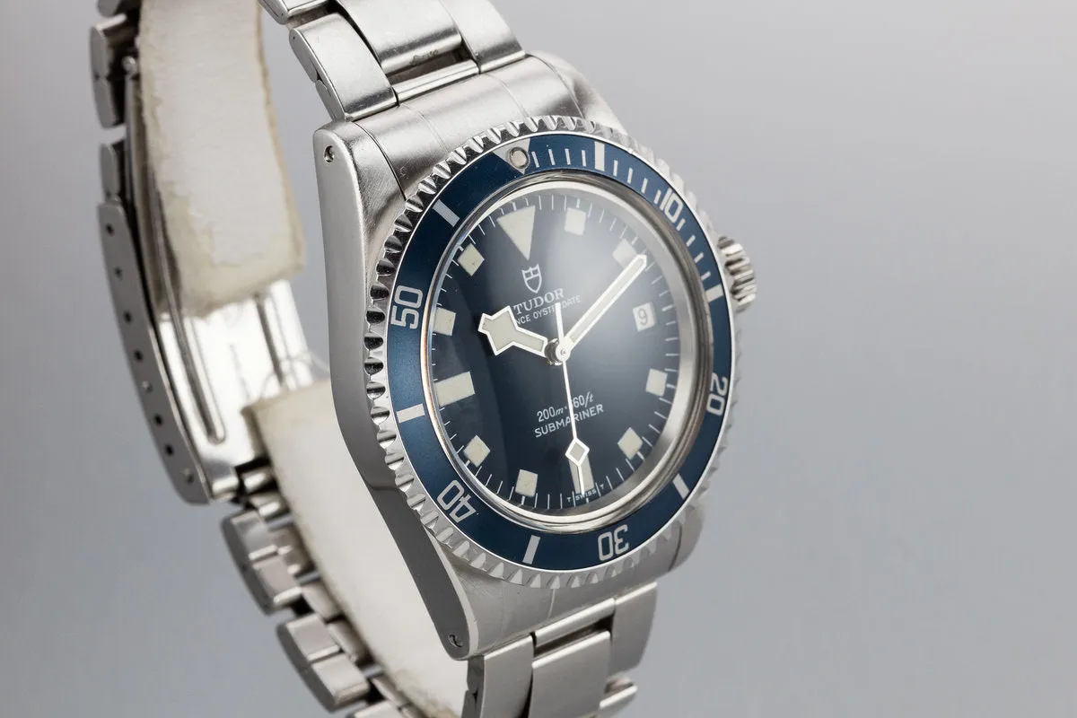 1973 Tudor Snowflake Submariner 7411/0 Blue Dial