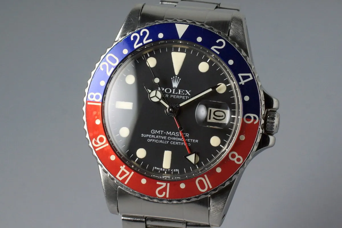 1978 Rolex GMT 1675