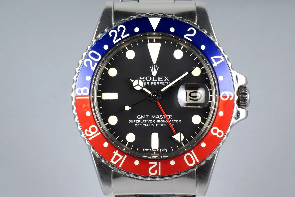 1978 Rolex GMT 1675