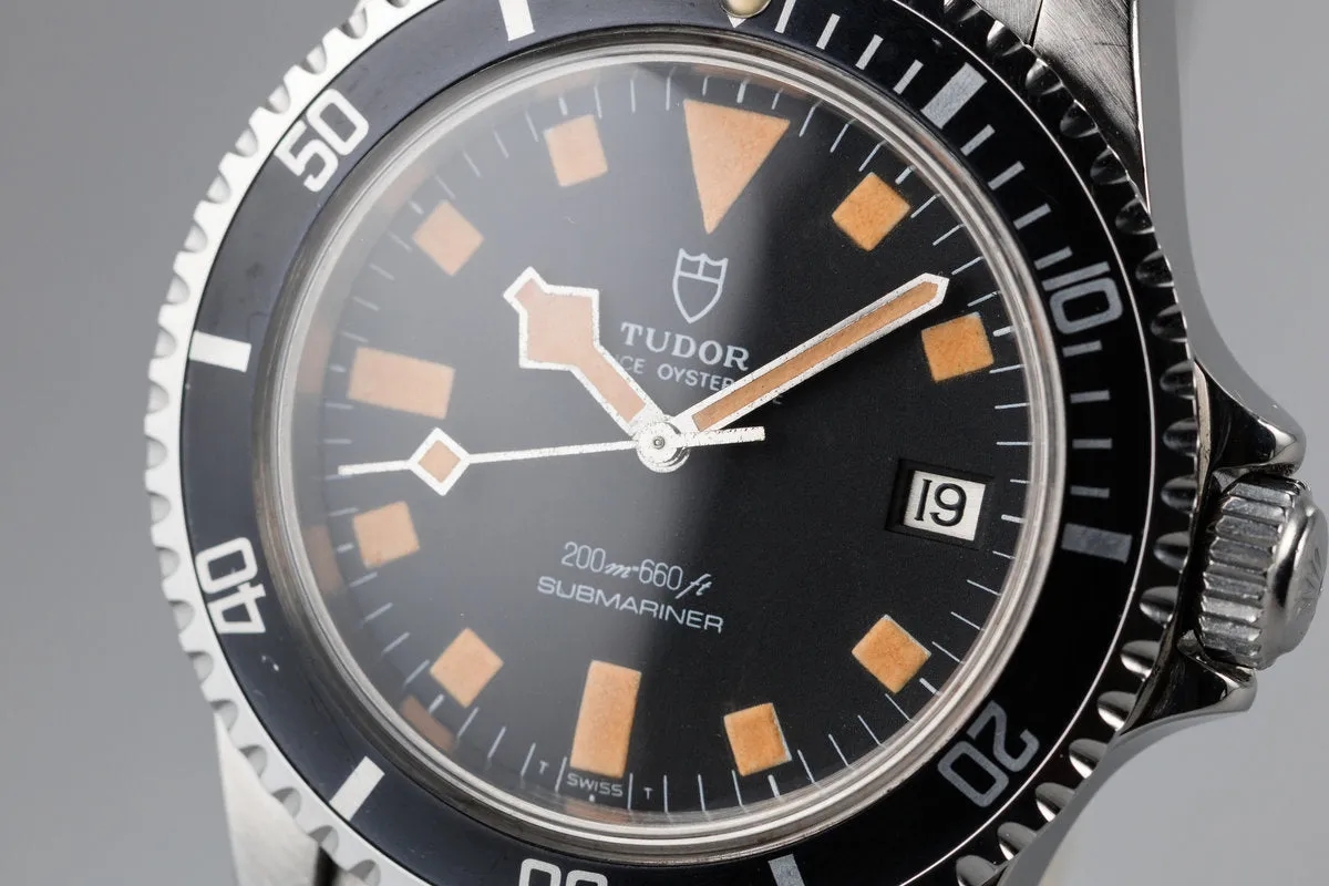 1980 Tudor Snowflake Submariner 9411/0 Black Dial