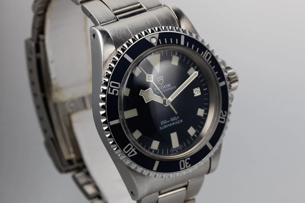 1980 Tudor Submariner Blue "Snowflake" 94110