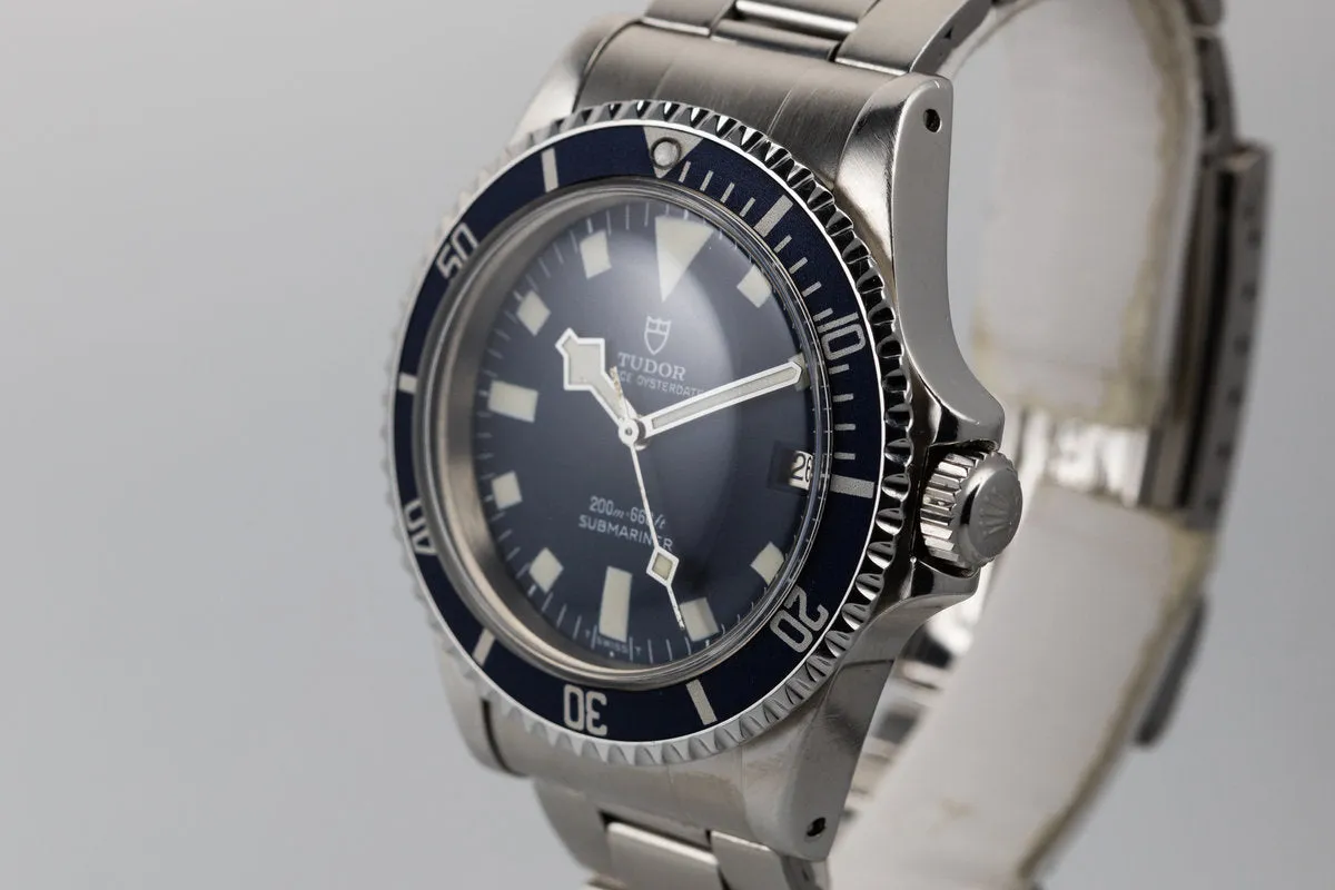 1980 Tudor Submariner Blue "Snowflake" 94110