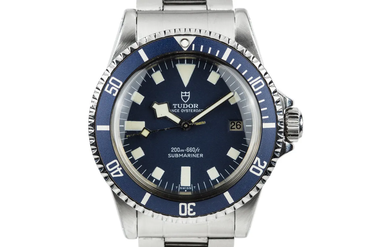 1980 Tudor Submariner Blue "Snowflake" 94110