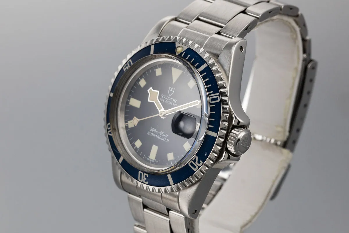 1981 Tudor Blue Snowflake Submariner 94110