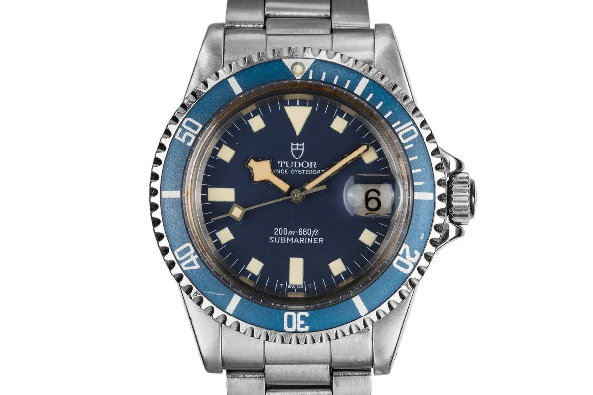 1981 Tudor Blue Snowflake Submariner 94110