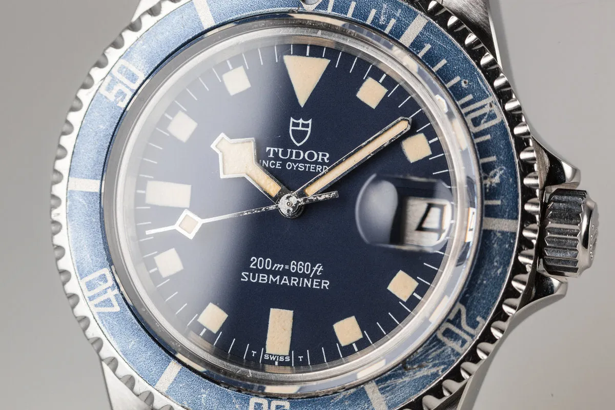 1981 Tudor Submariner 94110 with Blue Snowflake Dial