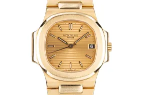 1985 18K YG Patek Philippe Nautilus 3800 with Box and Papers