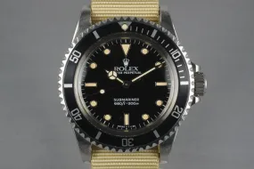 1985 Rolex Submariner 5513