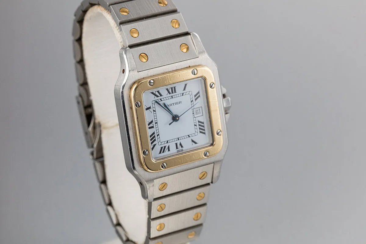 1987 Cartier Two-Tone Santos Les Must De Cartier W20011C4 with Papers