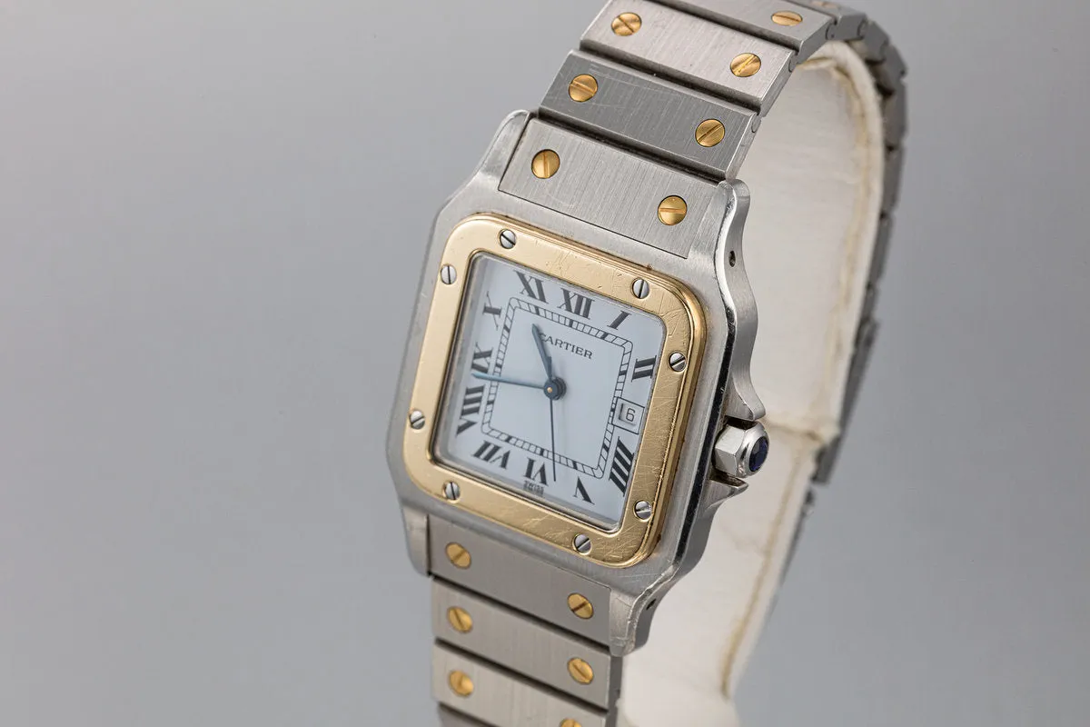 1987 Cartier Two-Tone Santos Les Must De Cartier W20011C4 with Papers