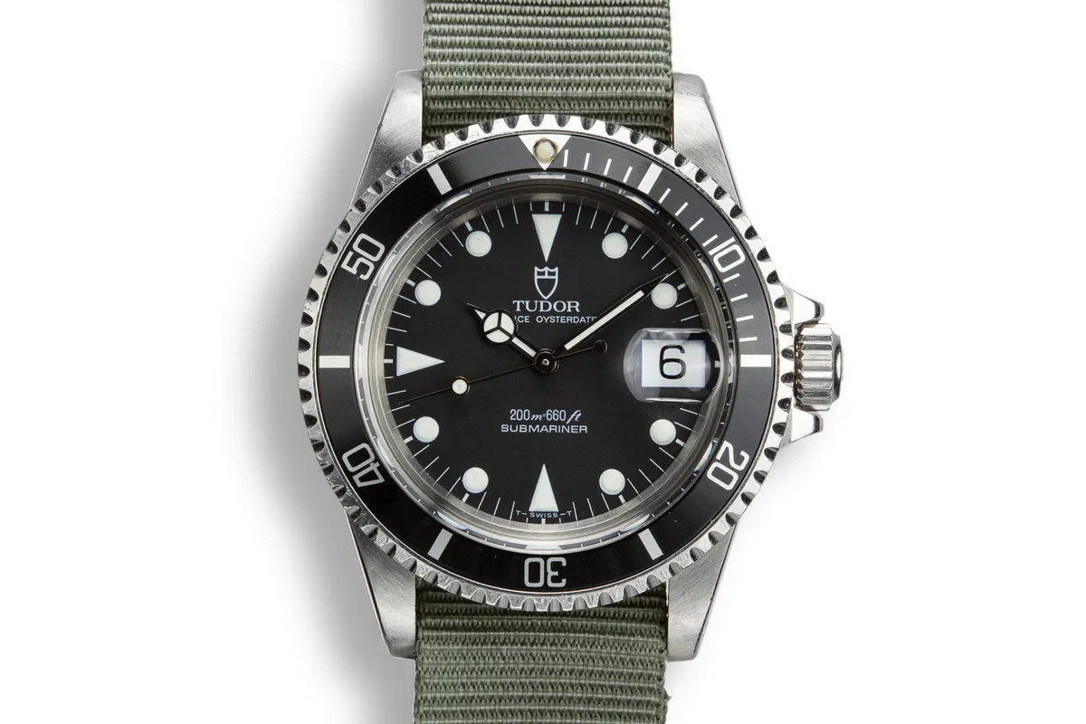 1990 Tudor Prince Oysterdate Submariner 79090 with Service Papers