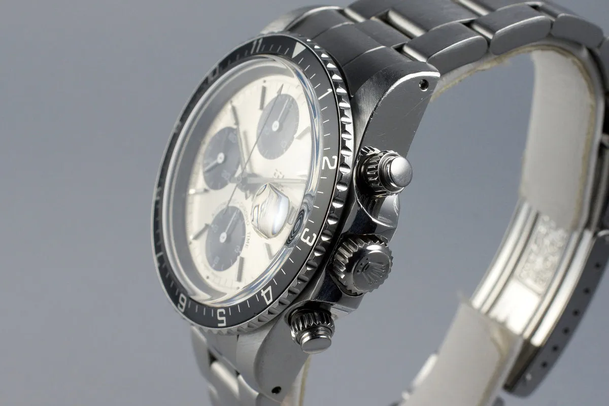 1995 Tudor Chronograph Big Block 79170 Silver Dial