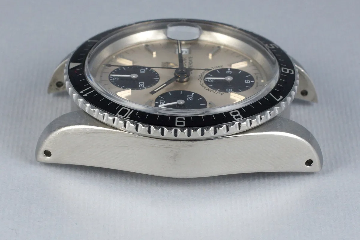 1995 Tudor Chronograph Big Block 79170 Silver Dial