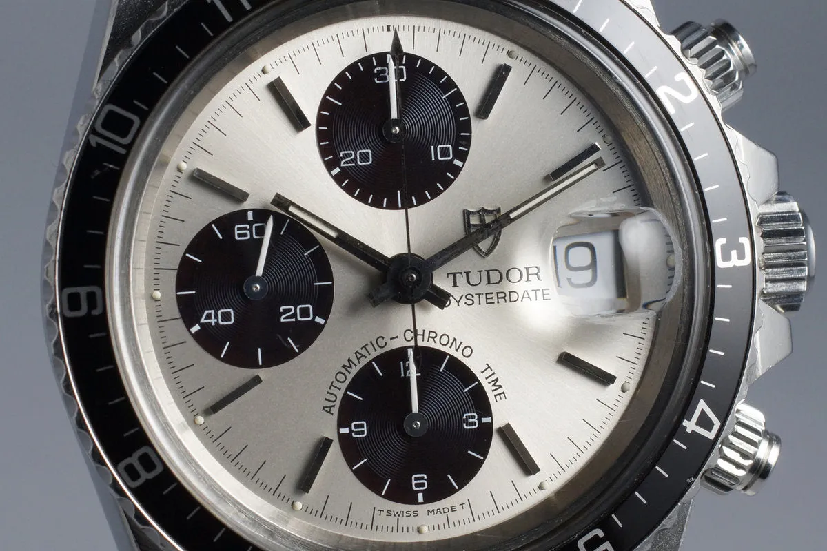 1995 Tudor Chronograph Big Block 79170 Silver Dial