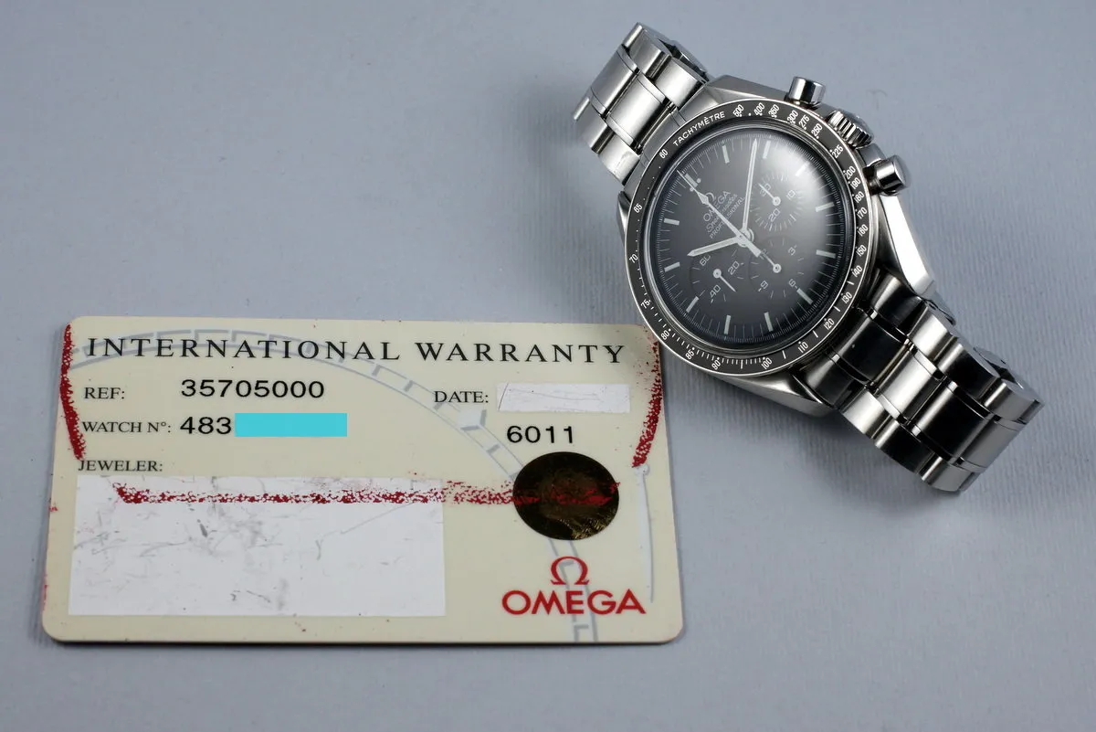 1998 Omega Speedmaster 3570.50 with Papers