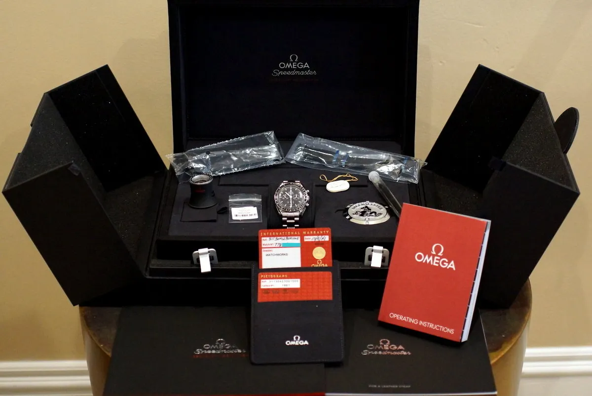 2014 Omega Speedmaster 311.30.42.32.10.01.004 with Box and Papers