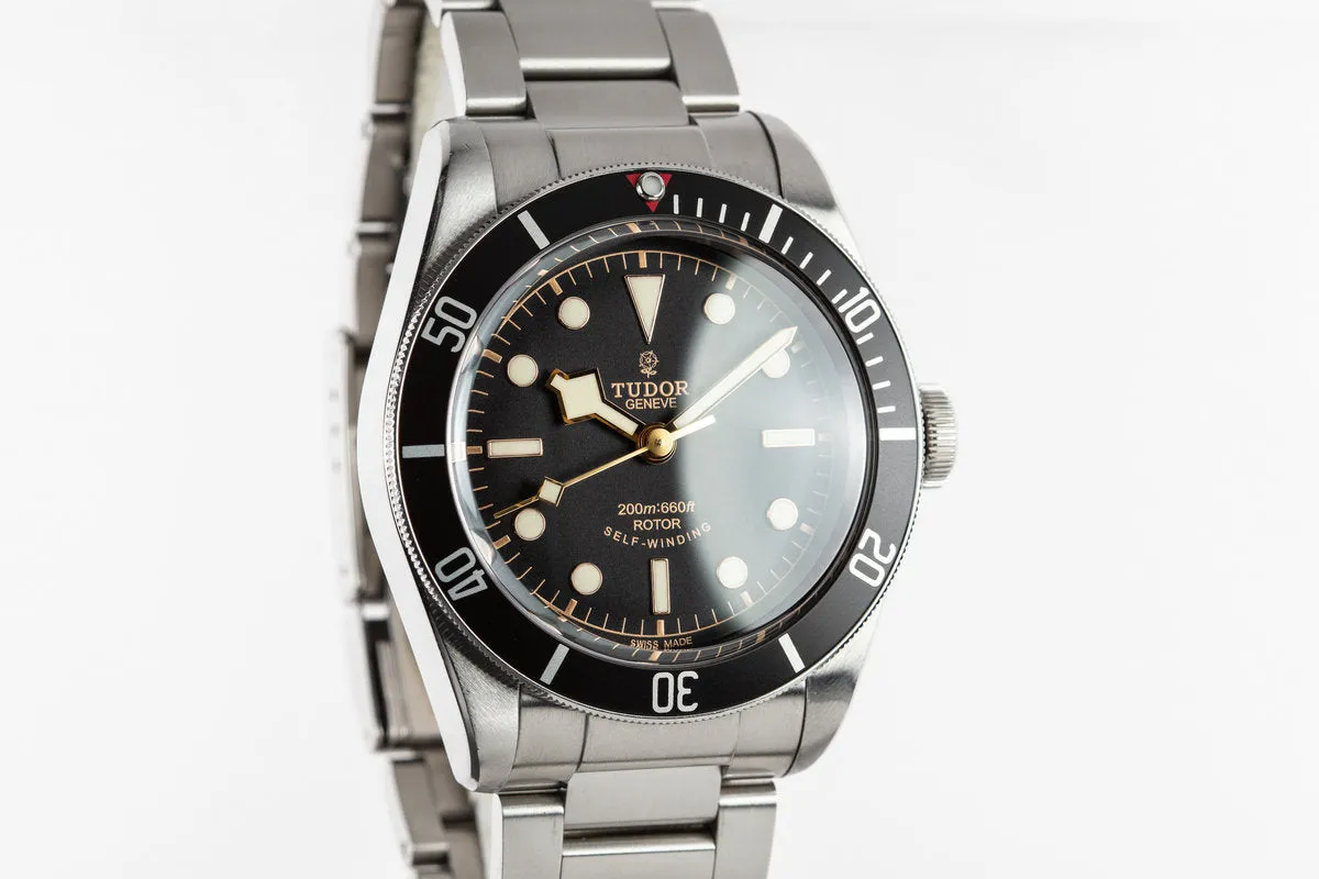 2016 Tudor Heritage Black Bay 79220N with Box and Papers