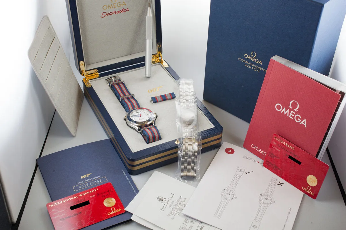 2017 Omega Seamaster Professional 21232412004001 "007 Commander" Edition