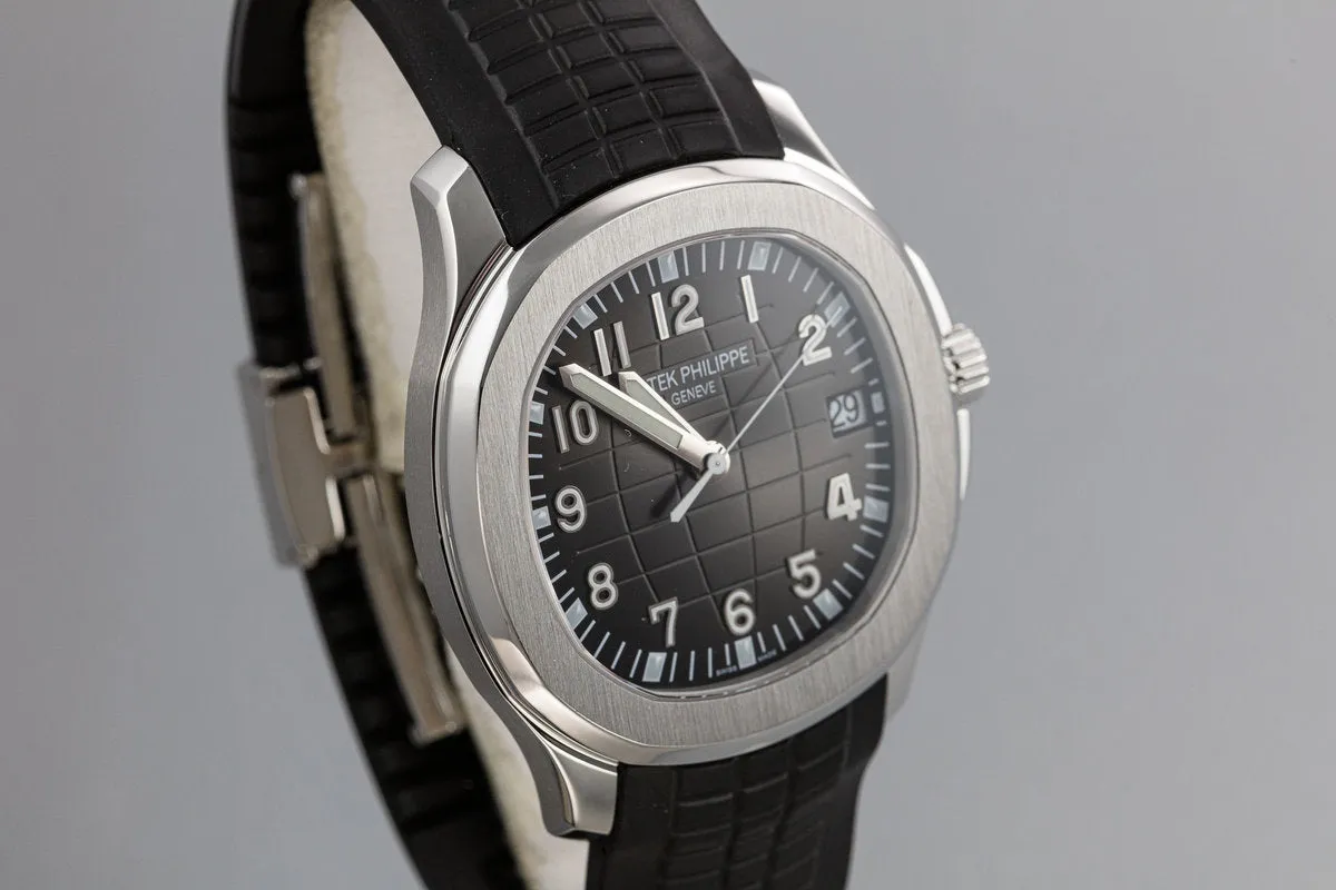 2017 Patek Philippe Aquanaut 5167A-001 with Box and Papers