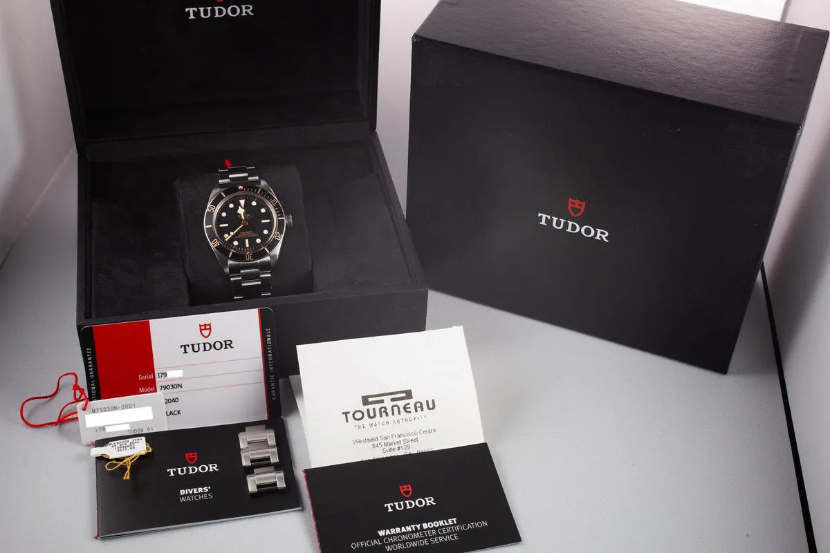 2018 Tudor Black Bay Fifty-Eight with Box and Papers