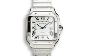 2019 Cartier Santos De Cartier WSSA0009 with Box and Papers