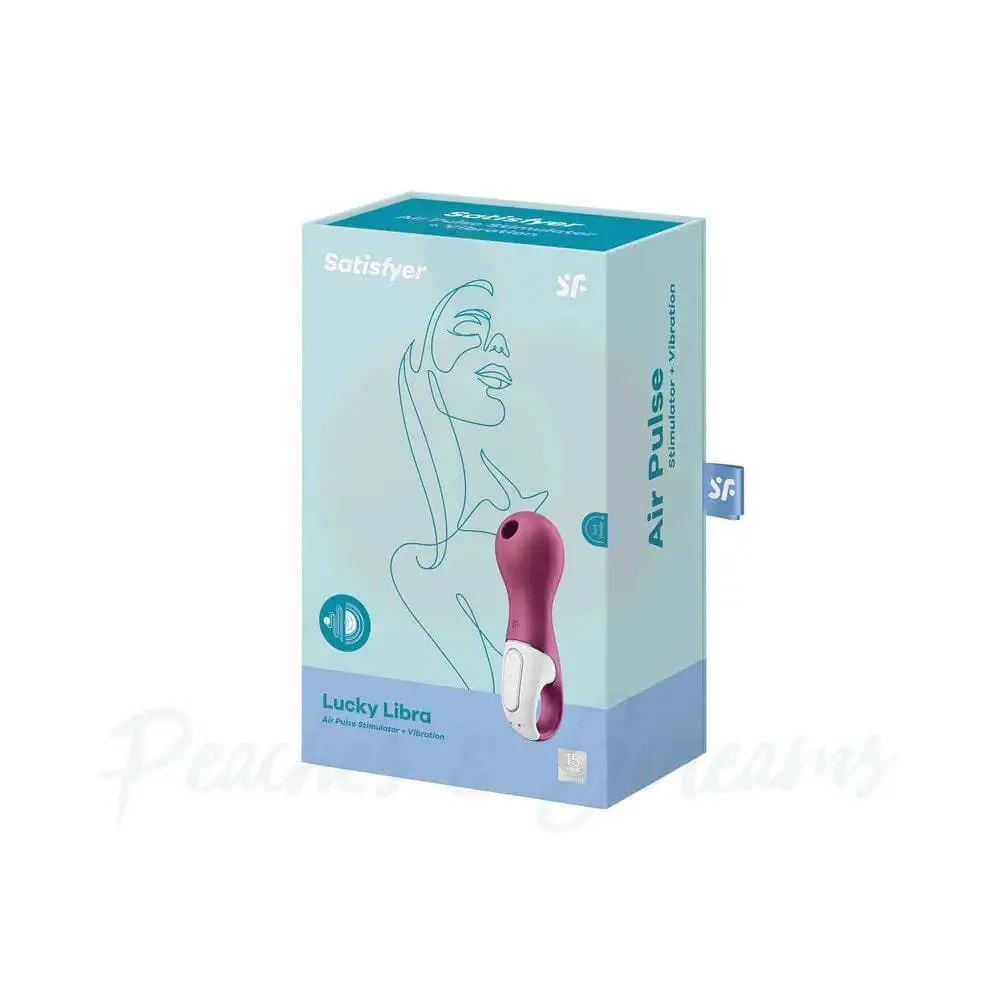 6-inch Satisfyer Pro Silicone Red Rechargeable Clitoral Vibrator