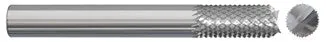 784-001001: 1/16 in. Dia., 3/16 in. Length Of Cut, 1-1/2 in. Overall Length Carbide Router Mill; Diamond Cut, Style F- Fish Tail End, BRIGHT, USA