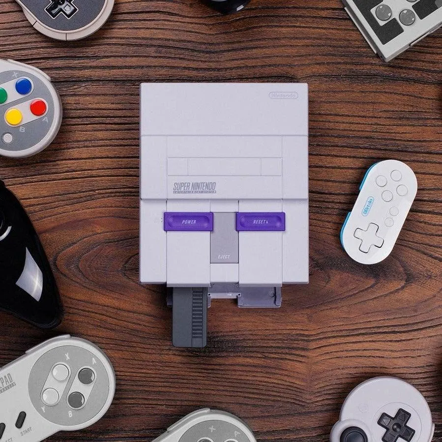 8BitDo Retro Receiver: For Mini Classic NES SNES SFC Classic Edition, Use 8BitDo NES30 SFC30 PS3 PS4 Controllers