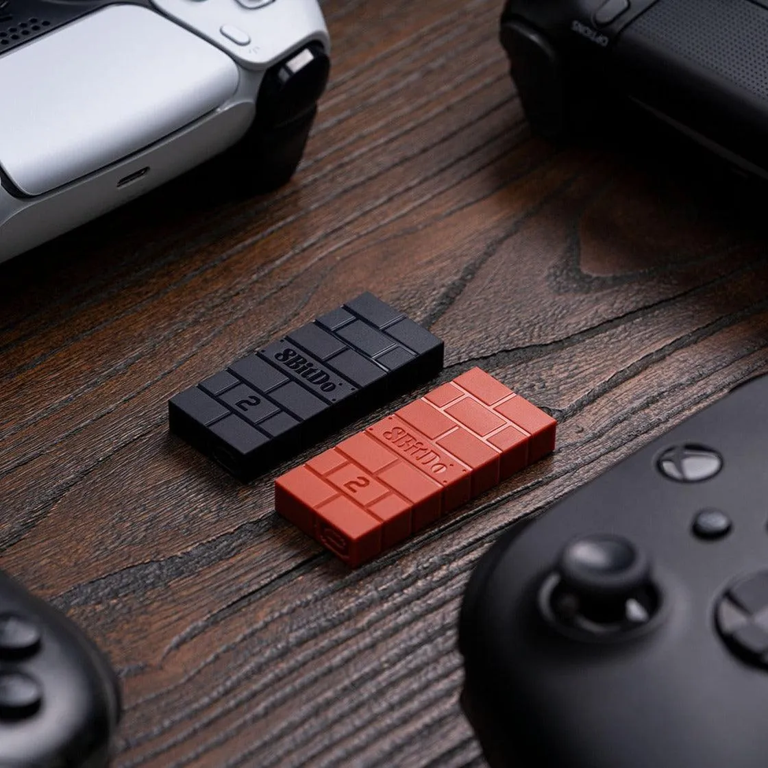 8BitDo USB Wireless Adapter 2: Use your favourite PS5/4/3, Switch Pro, Joy-con on PC, Mac, Raspberry Pi, Switch