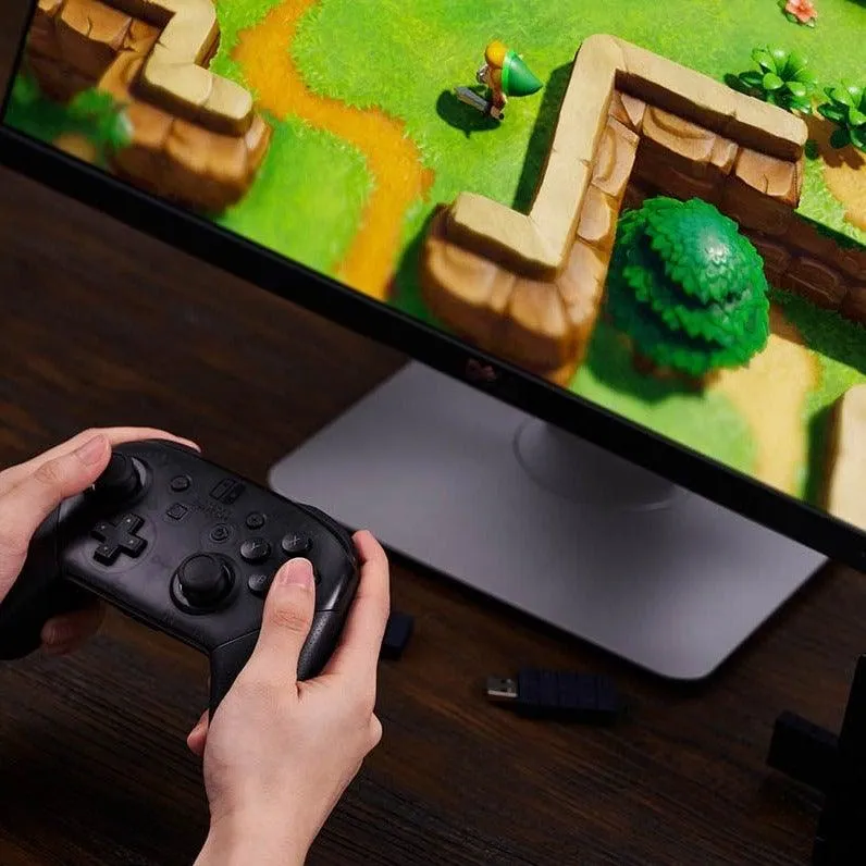 8BitDo USB Wireless Adapter 2: Use your favourite PS5/4/3, Switch Pro, Joy-con on PC, Mac, Raspberry Pi, Switch