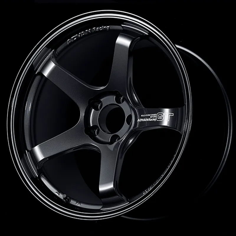 Advan GT Beyond 19x10.0  32 5-120 Racing Titanium Black Wheel