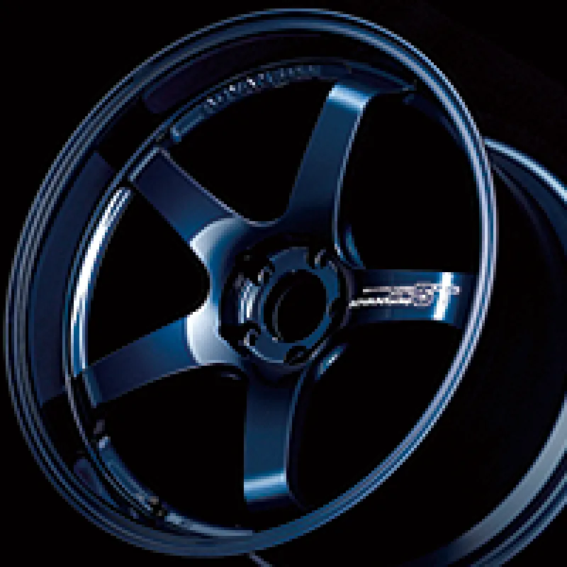 Advan GT Premium Version (Center Lock) 21x9.5  46 Racing Titanium Blue Wheel