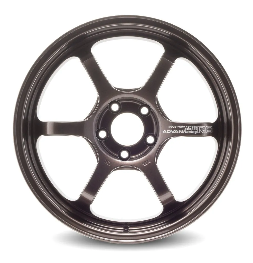 Advan R6 18x9.5  45 5-120 Racing Copper Bronze Wheel