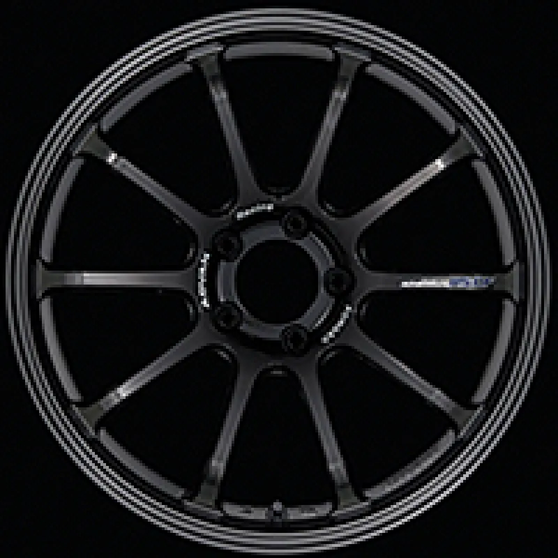 Advan RS-DF Progressive 19x9.0  25 5-114.3 Racing Titanium Black Wheel