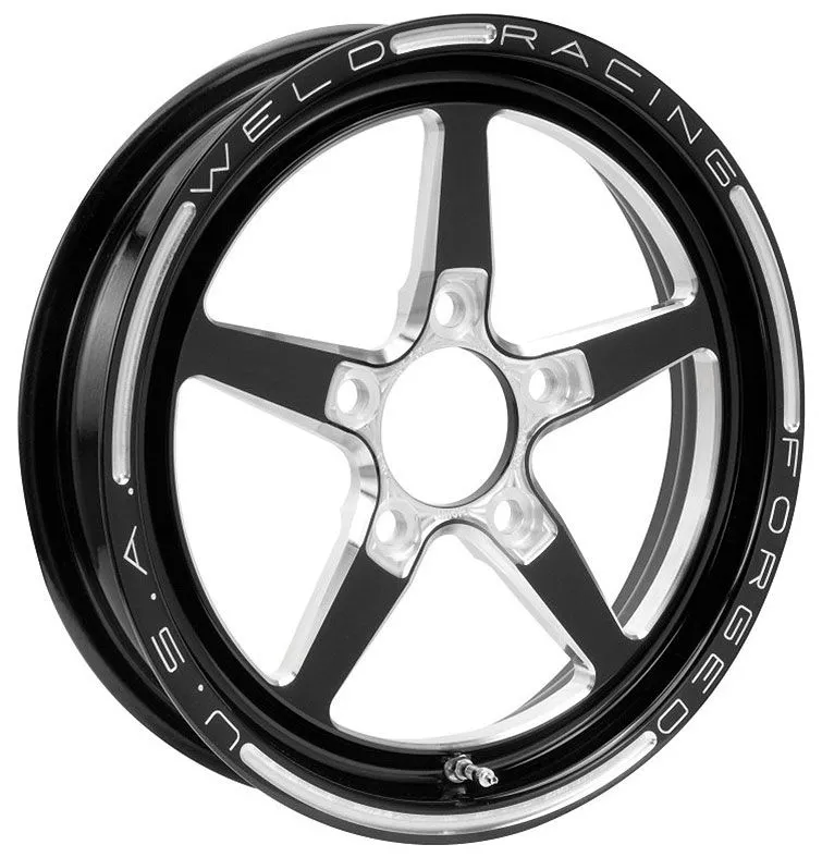 AlumaStar 2.0 1-Piece 15 x 3.5" Wheel - Black Finish WE788B-15274