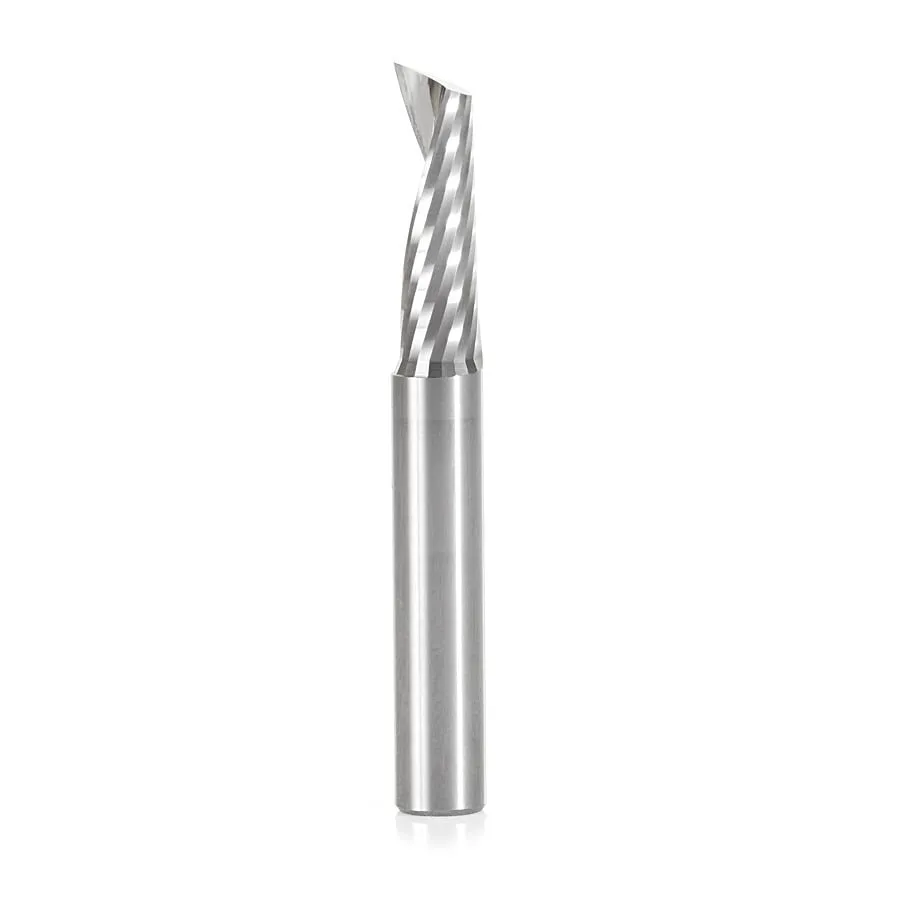 Aluminum Spiral 'O' Flute Up-Cut CNC Router Bit | 8 Dia x 25 x 8 Shank x 64mm Long | 51498 | 738685514986