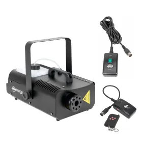 American DJ 1300 Watt 2.3 L Tank Mobile Fog Machine w/ Remote Controls | VF1300