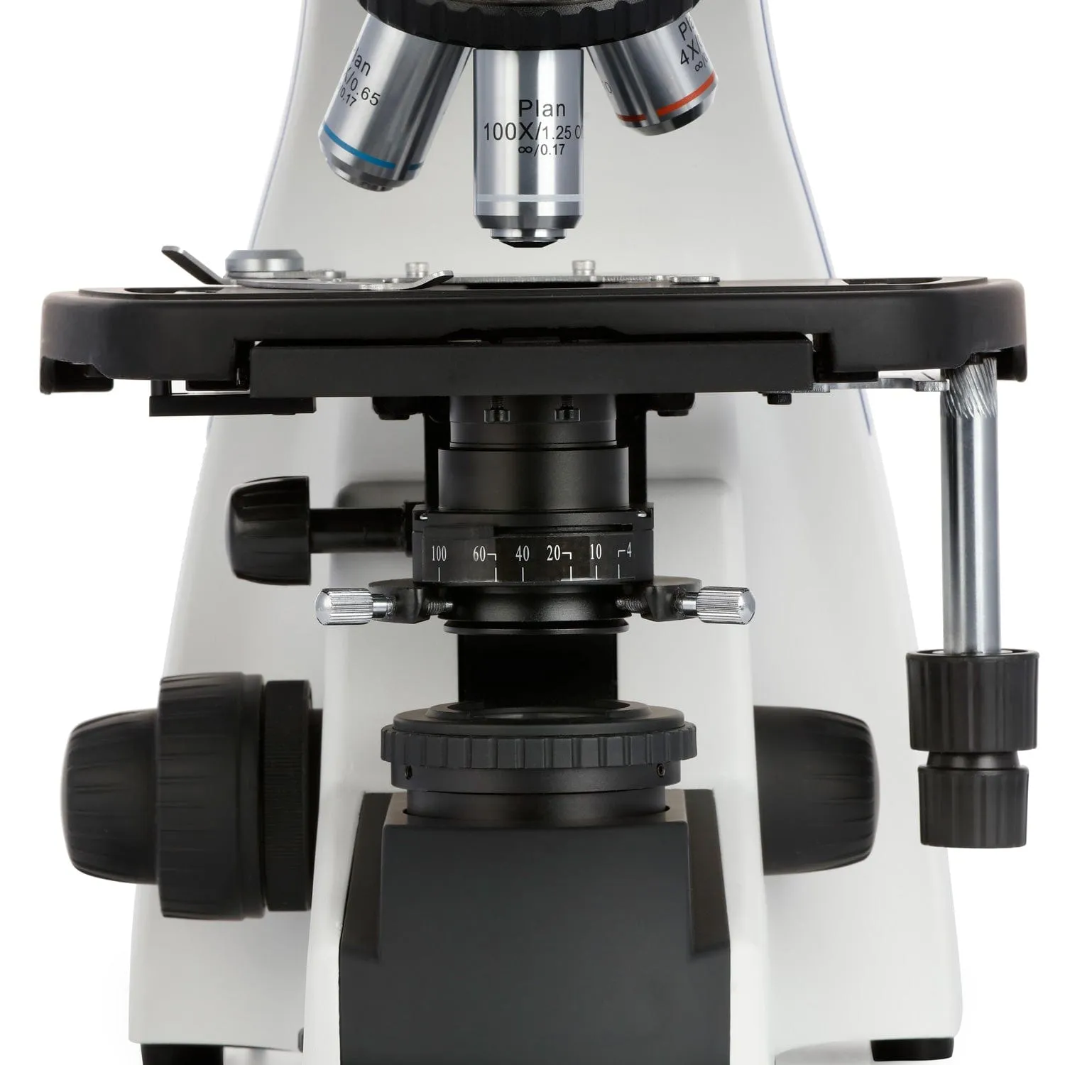 AmScope T720 Series Trinocular Compound Microscope   Koehler LED Illumination   10.5" Touchscreen 8MP Imaging System