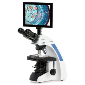 AmScope T720 Series Trinocular Koehler LED Compound Microscope with 9.7" Touchscreen Imaging System