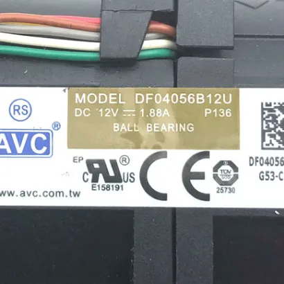 AVC Replacement DF04056B12U Fan Assembly For Facebook WEDGE 100